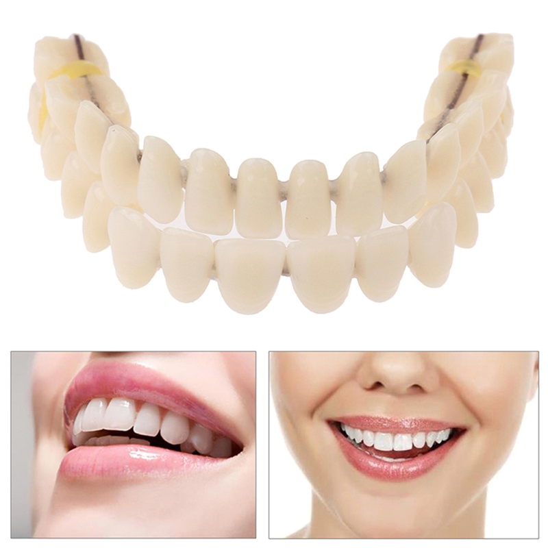 Resin Teeth Denture Upper Lowe - Teeth Whitening Mask 评论和价格