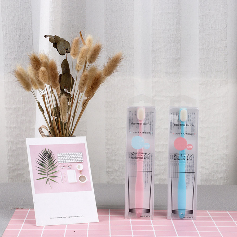 4Pcs Soft-Bristle Toothbrush A - Teeth Whitening Japanese 评论和价格