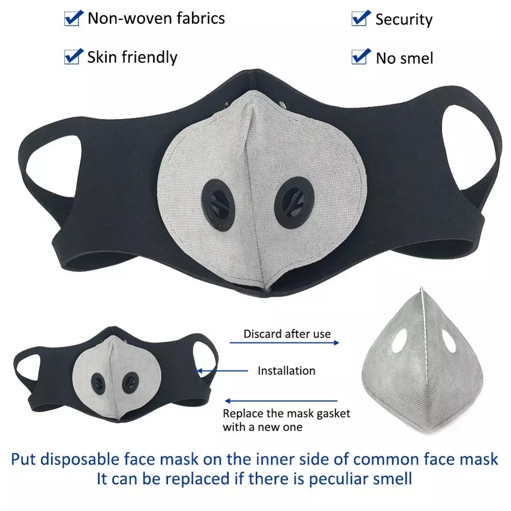 Anti Dust 5layers Cycling Face - Teeth Whitening Mask 评论和价格