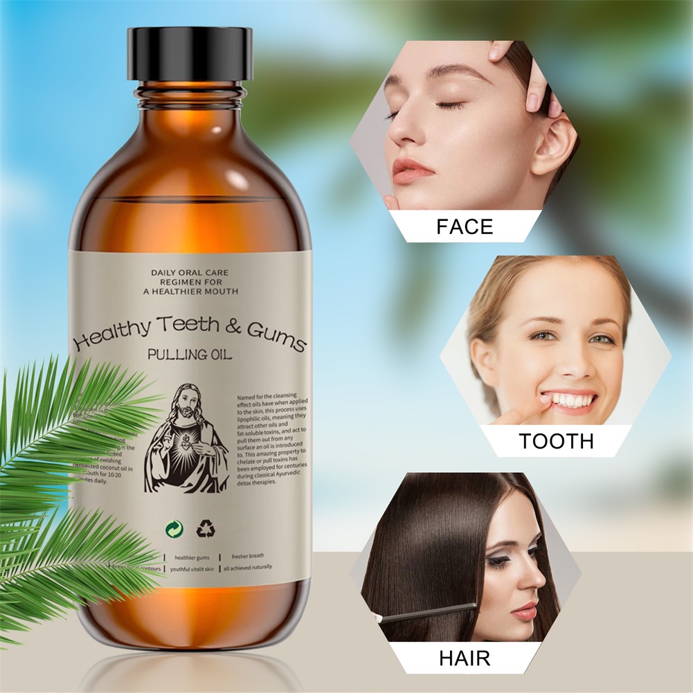 Coconuts Pulling Oil Mouthwash - Teeth Whitening With Coconut Oil 评论和价格