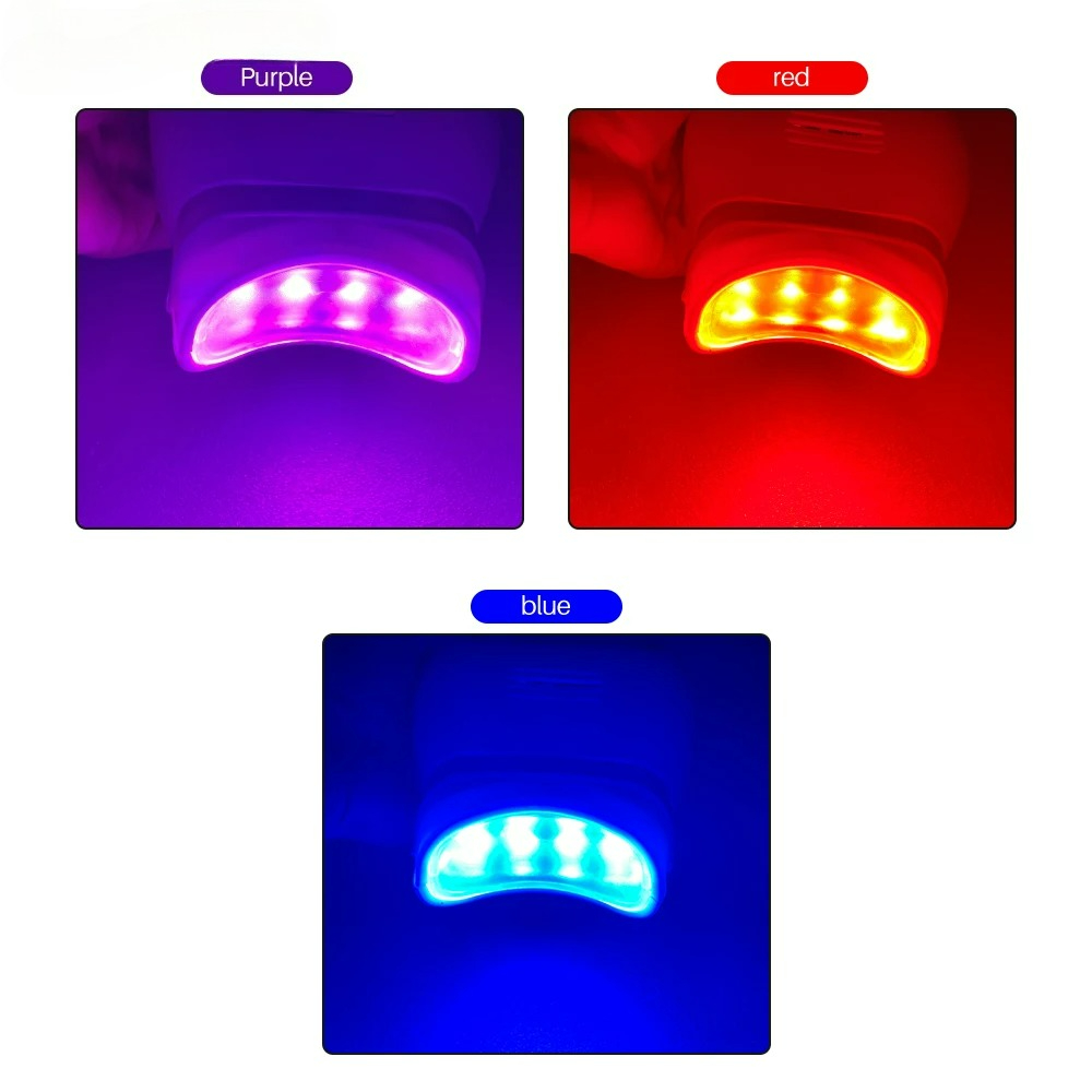 Adjustable 3 Colors LED Teeth  - Whitening Teeth Machine 评论和价格